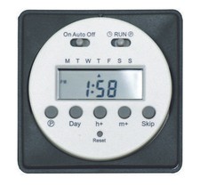 Amerec D24/7 24 Hour 7 Day Digital Time Clock with Battery Back Up 120V