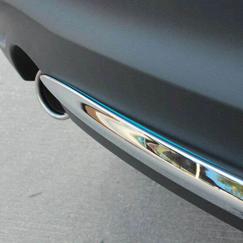 Хромированная декоративная защитная полоска отделка для заднего бампера автомобиля для Mazda CX-5 2013-2016 годов выпуска - Изображение 2 из 4