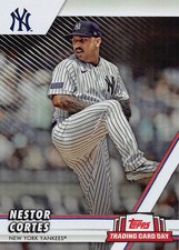 Nestor Cortes 2024 Topps trading card day #NYY-10 New York Yankees SGA 8/3