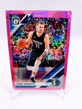 LUKA DONCIC 2019-20 Panini Optic Basketball Pink Prizm Refractor No.10