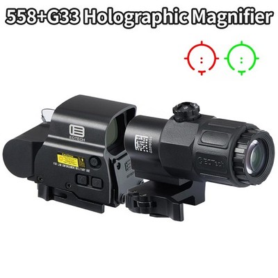 EOTECH Holographic Sights Red & Green Dot Sight 558+G33 Black | eBay