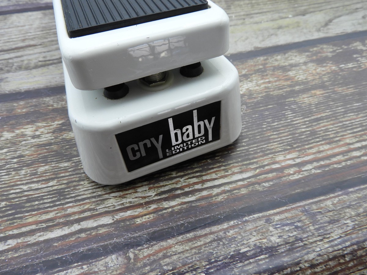 Cry Baby GCB95 Limited Edition White Dunlop GCB95 Cry Baby White
