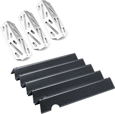 GFTIME Flavorizer Bars Hitzereflektor für Weber Genesis II/LX 300 E-310 E-330 E-