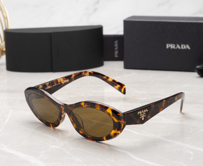 PRADA PR 26ZS 14L09Z Honey Tortoise Brown Women's 55 mm Sunglasses NEW 100%