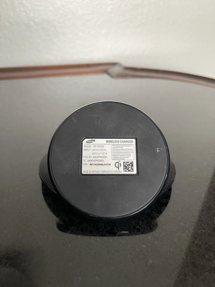Soporte de carga inalámbrico de carga rápida original Samsung EP-NG930 - probado Foto 4 de 4