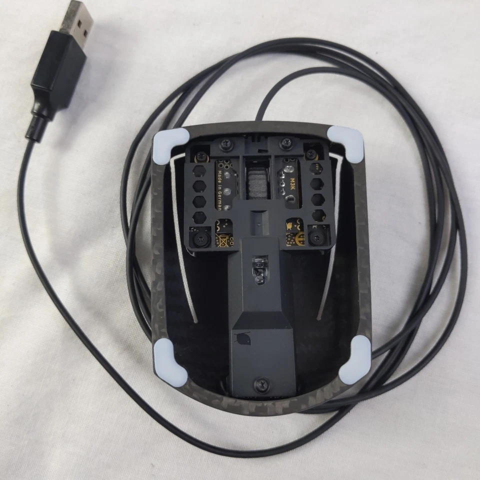 Zaunkoenig M3K Gaming Mouse Black, USB, 8000Hz, Carbon Fiber, 24g - Image 3 of 4