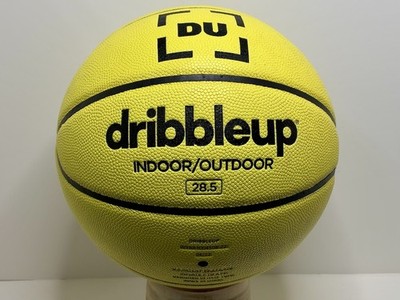 *Ball Only* Dribble Up Basketball Size 28.5 Indoor/Outdoor Ball Yellow Dribbleup