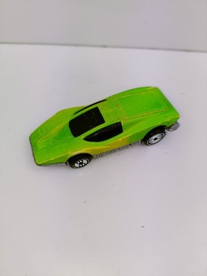 Vintage HOT WHEELS Silver Bullet 9 (1974) Die-Cast - RARE GREEN MODEL 