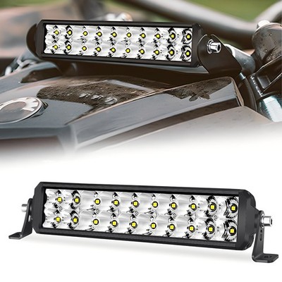 12'' Inch LED Light Bar Spot Flood Combo Work Driving Off Road SUV ATV Truck UTV