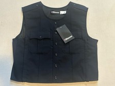 Blauer Dark Navy Armor Skin Vest sz.L T Wool Blend Outer Armor Carrier 8470 NWT