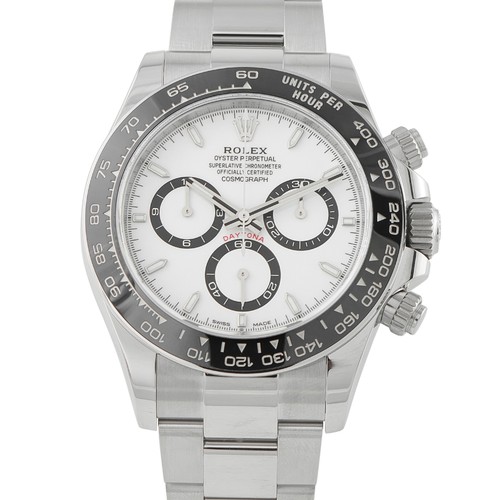 Rolex Daytona White Dial Steel Watch 126500LN