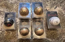 6x Limited Edition RUSH R50 GOLD Baseball 50th Anniversary Promo Tour Official +