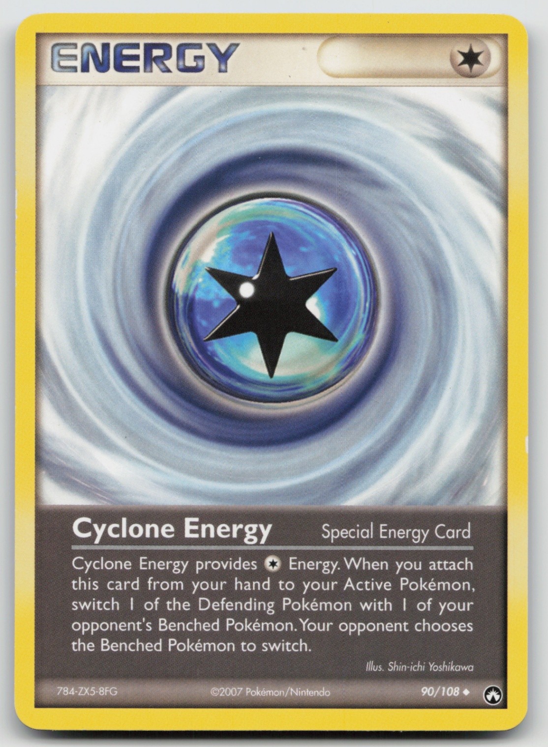 Pokemon Card Cyclone Energy Uncommon Power Keepers 90/108