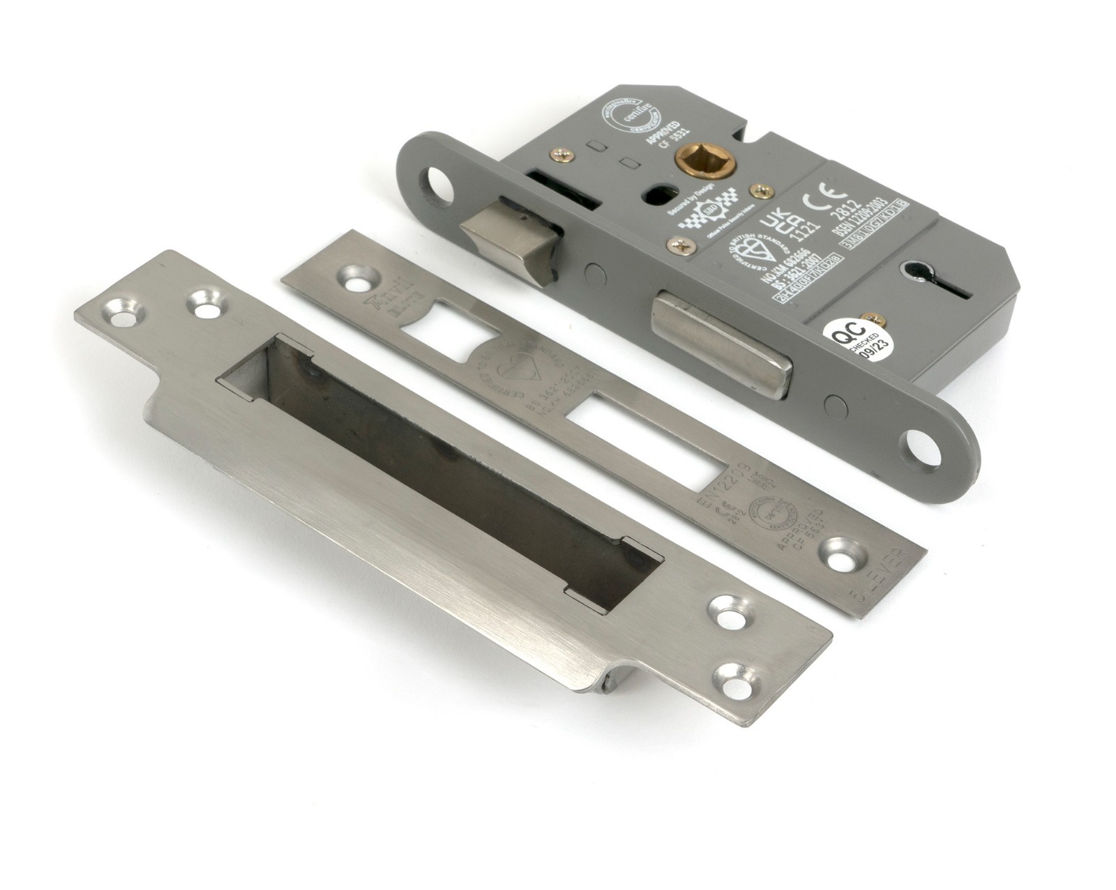 From The Anvil 51340 Satin Chrome 2.5"" 5 Lever BS Sash Lock