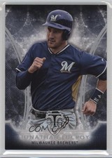 2015 Topps Triple Threads Onyx 50/50 Jonathan Lucroy #88 5h9