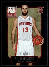 2013-14 Panini Elite Luigi Datome Rookie 779/999 Detroit Pistons #219