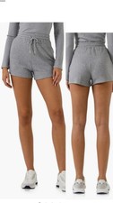 Elevate your off-duty style with these effortlessly cozy lounge shorts from Grey