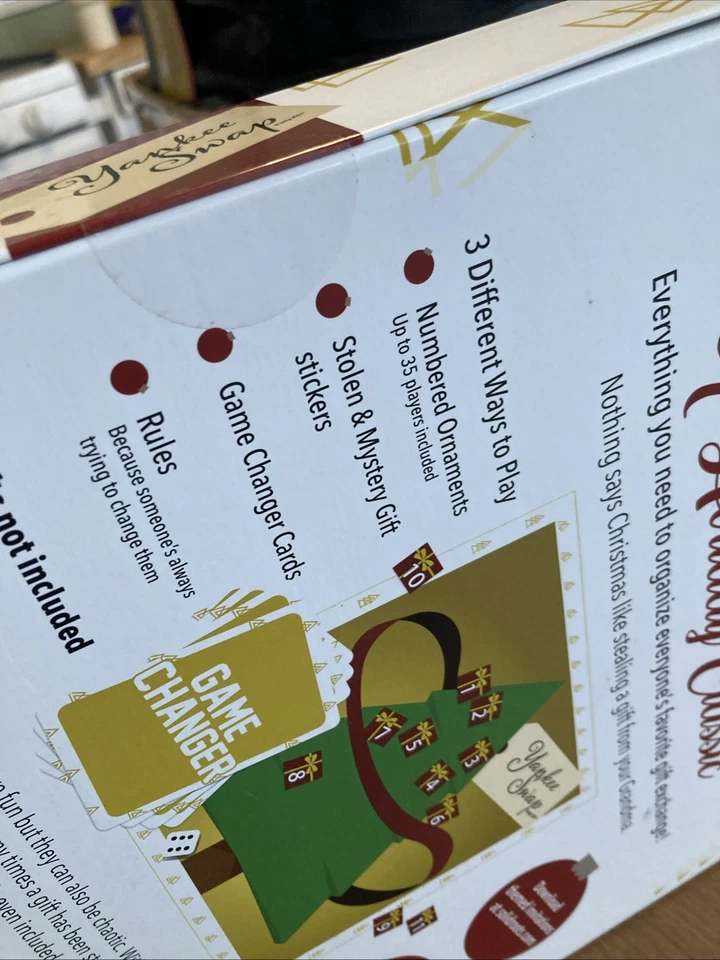 全新 Yankee 交换派对套件 组织假日礼物交换所需的一切 — 第 3/4 张图片