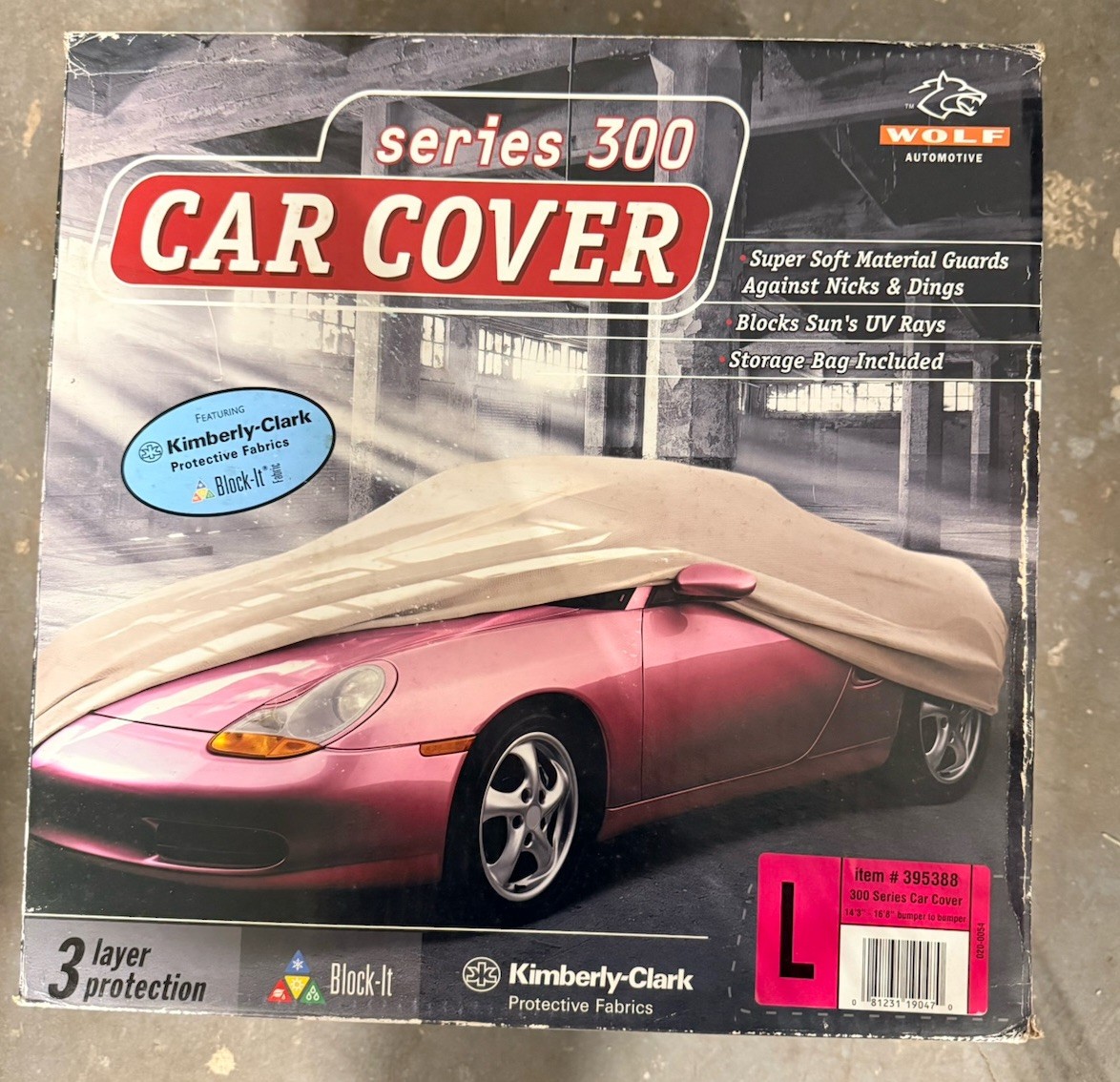 100 sports cars : cover picture of car … NIB Wolf Automotive Series 300 Car Cover Sun Snow Wind Rain Cover