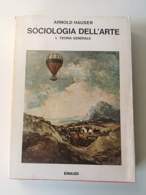 Kunstsoziologie Bd.1 Arnold Hauser-Einaudi-1977