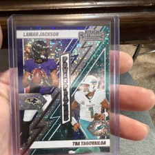 Panini Contenders 2024 Power Players Lamar Jackson Tua Tagovailoa #2