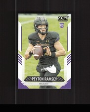 2021 Score #374 Peyton Ramsey ROOKIE CARD