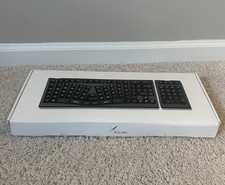 X-BOWS KNIGHT PLUS ERGONOMIC MECHANICAL KEYBOARD BLACK OPTICAL SILENT RED WINDOW