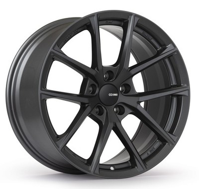 1 New 18x8.5 Enkei Helix Matte Gunmetal 5x114.3 ET45 CB72.6 Wheel