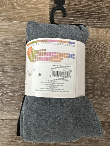 Medias Joyspun Moda Negras Transparentes Geométricas + Gris Sólido Opaco XXL 2pk - Imagen 4 de 5