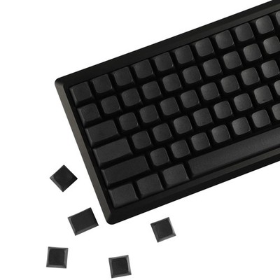 127 Keys Black Blank ZDA XDA V2 PBT Keycaps For MX Keyboard Fits 104/87/61/96