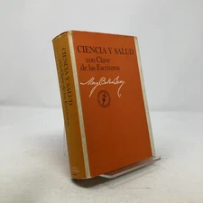 Ciencia Y Salud by Mary Baker Eddy HC First Thus  Very Good 1971