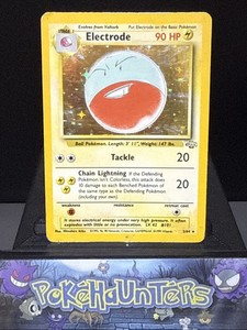 Electrode 2/64 Holo Rare Jungle Set Pokémon TCG