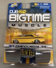 Dub City Bigtime 1963 Chevy Nova Ss Diecast Car 164 Scale Yellow -brand New Dub City Bigtime 1963 Chevy Nova Ss Diecast Car 164 Scale Yellow -brand New
