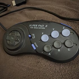 Sega Saturn Super Pad 8 Controller
