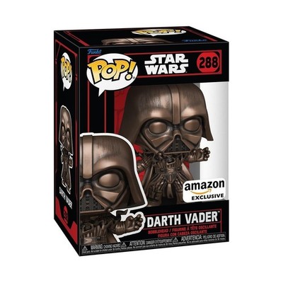 Funko Pop! Star Wars: Darkside - Vader 288 - Metallic, Bronze - Amazon Exclusiv