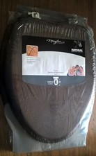 Bemis Mayfair Toilet Seat Walnut Finish 18.5" Elongated Standard 19601CP 888