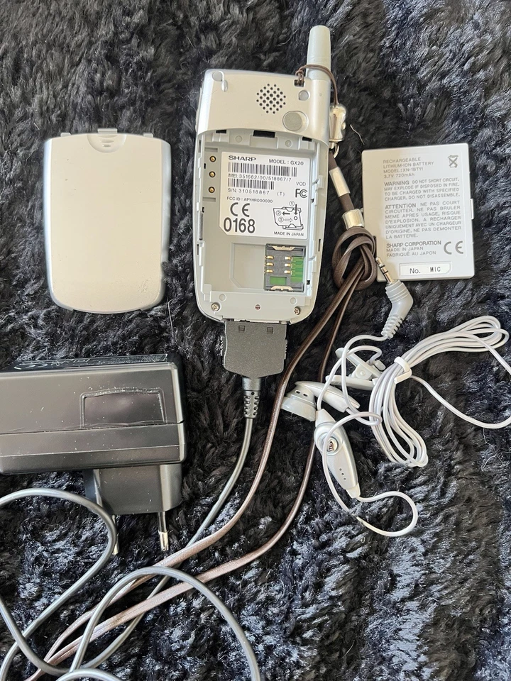 CELLULARE SHARP GX 20 PERFETTAMENTE FUNZIONANTE - Immagine 2 di 4