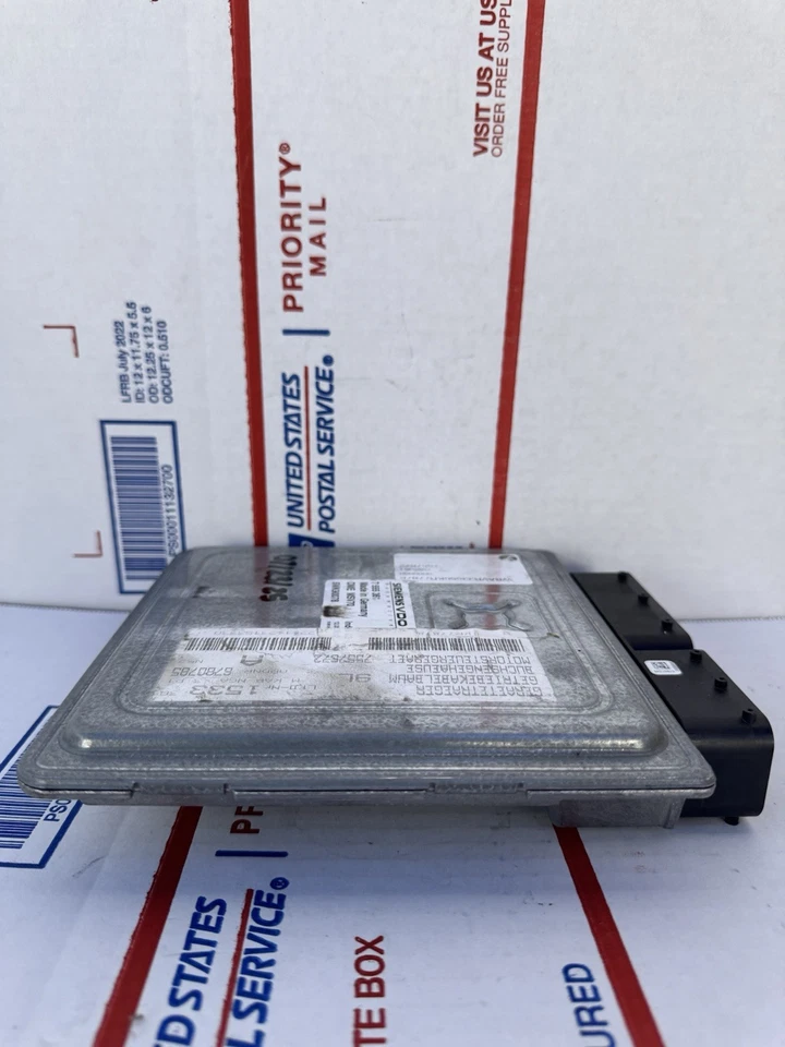 2005-2008 BMW 325i 525i A/T 2.5L N52 Engine Control Unit ECU ECM DME 7555361 OEM - Image 2 of 4