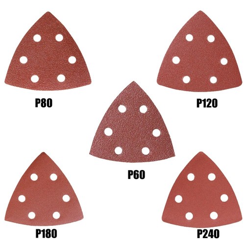 Triangle Shape Abrasive Papers with Twenty Five Pieces Size Ninety Three mm - Picture 8 of 10