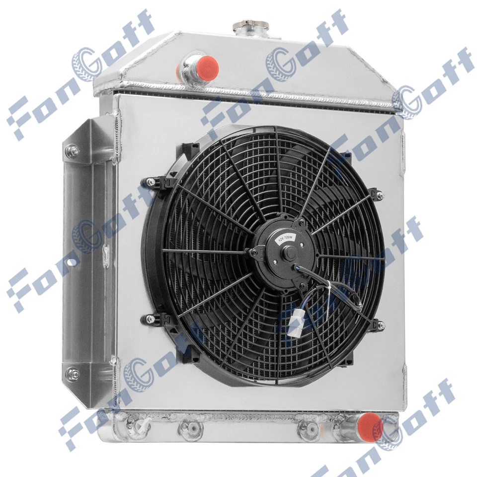 3 Rows Radiator Shroud Fan For 1949-1953 Ford Country Squire Sedan Consul CARS - Image 3 of 4