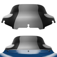 8" Motorcycle Windshield Windscreen Fit for 1996-2013 Harley Davidson Black