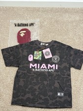 A Bathing Ape (BAPE) Classic Ape Head Logo T-Shirt White Size M — listing 6