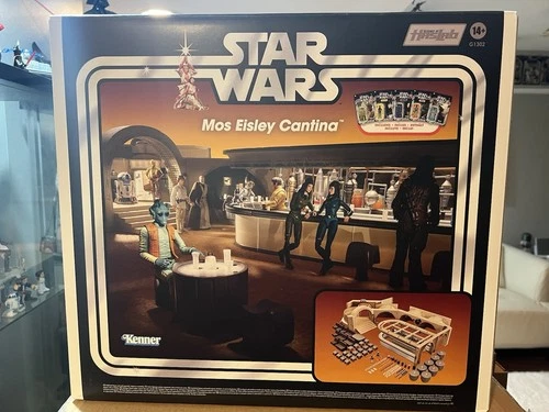 TVC Star Wars Haslab Base Cantina Playset NO FIGURES Vintage 3.75” Mos Eisley E4