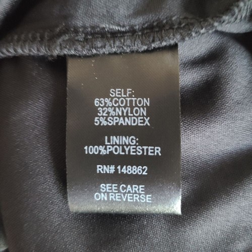 NEU Torrid Bluse schwarz Spitze gefüttert Schößchen Top Cinch Ellenbogen Gr. 1X - Bild 7 von 8