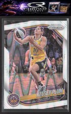 2025 Panini Prizm WNBA #59 Kelsey Plum White Seismic Prizms