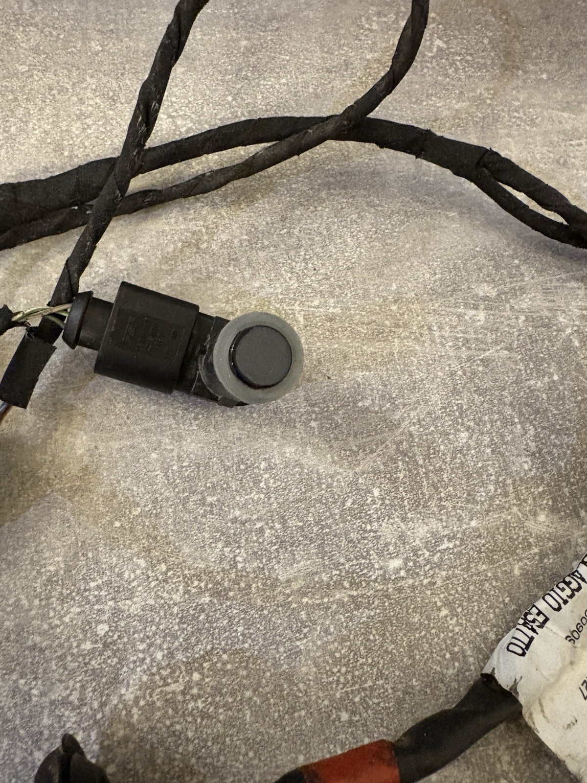 🌀 Maserati Granturismo, Rear Bumper Sensor Wire Harness W/All Sensors # 228552
