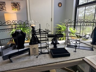 Mixed Lot Of New And Used Jewelry Display Items