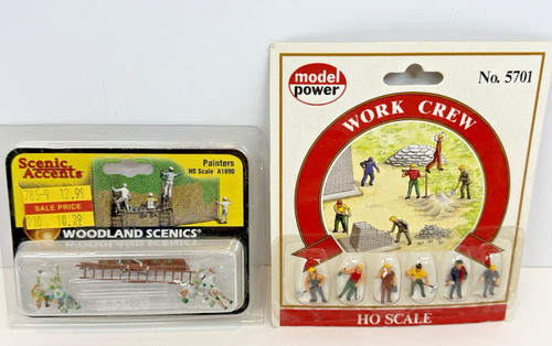 Pintores Woodland escala Ho acentos escénicos A1890 y modelo Power Work Crew #5701 FS!! | Zustand: New