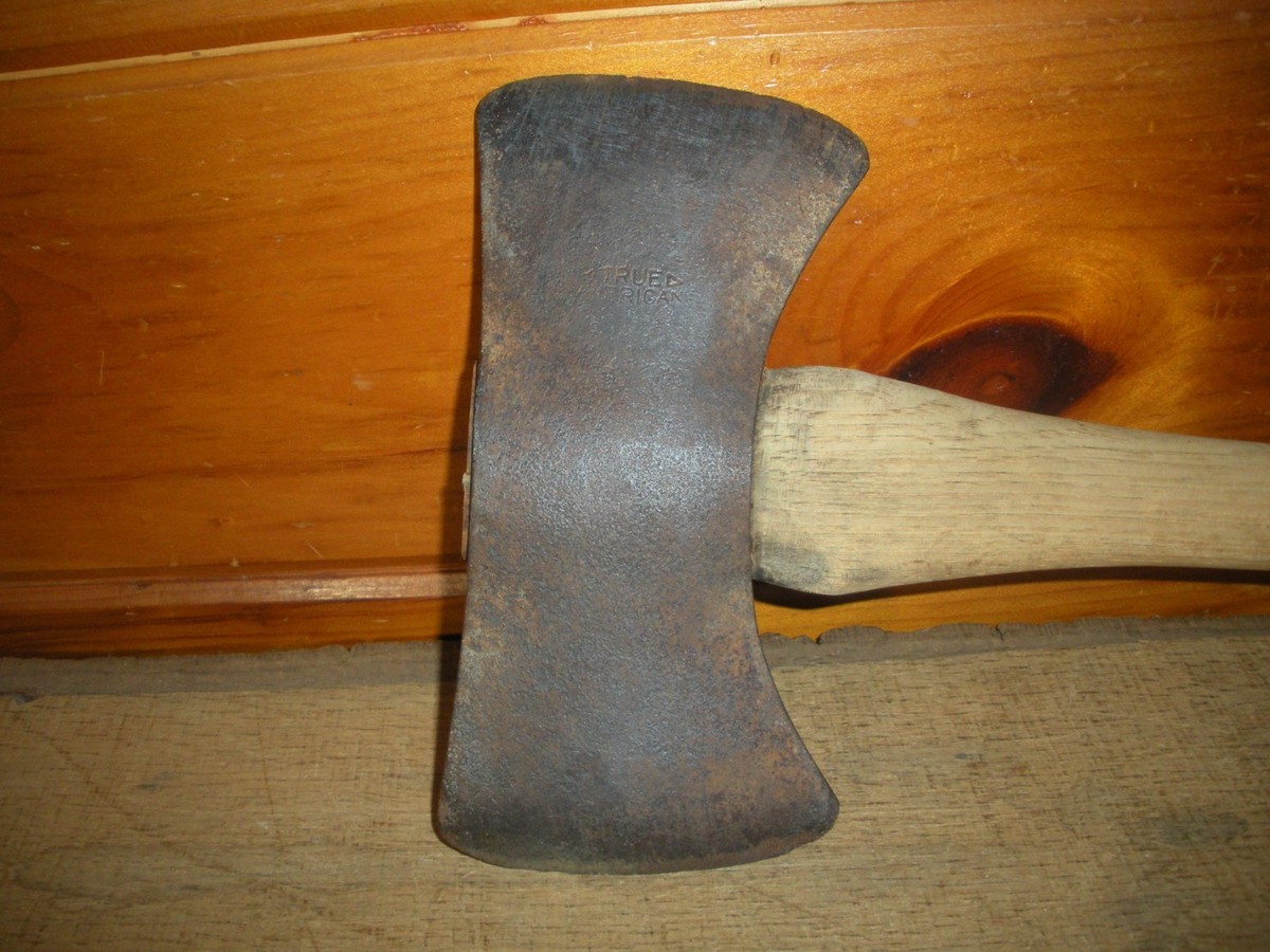 Vintage MANN TRUE AMERICAN Cruiser Double Bit Axe / Collector Axe