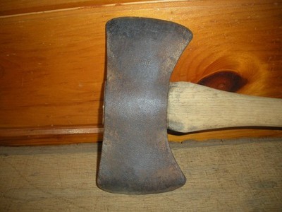 Vintage MANN TRUE AMERICAN Cruiser Double Bit Axe / Collector Axe